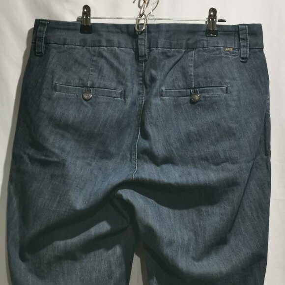 36x30 14W Flare Denim Trousers EUC #165 - Picture 5 of 9